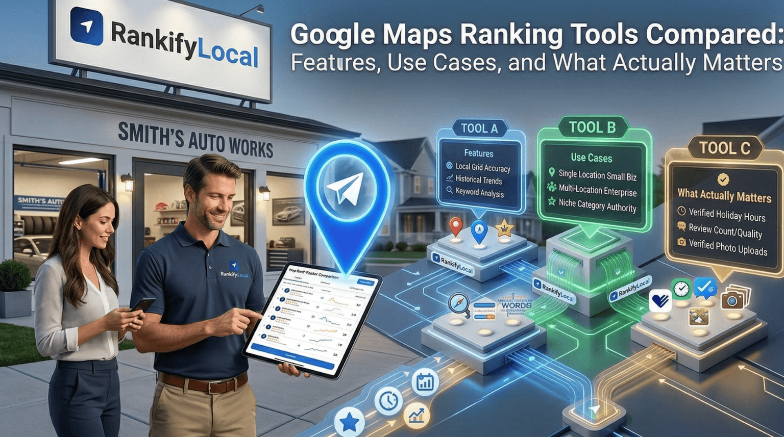 Google Maps Ranking Tools Compared: Features, Use Cases, and What Actually Matters